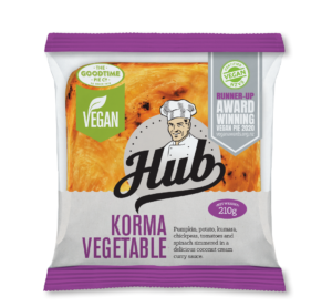Korma Vegetable VEGAN pie