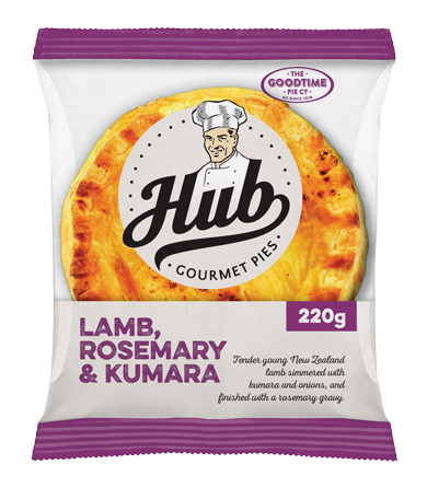 Lamb, Rosemary, & Kumara Pie
