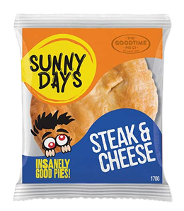 Sunnydays Steak & Cheese Pie